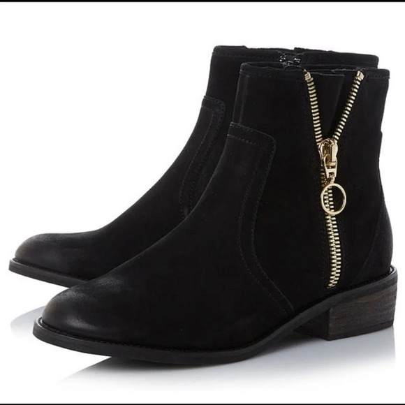 Steve Madden Distressed Suede Chance’s Ankle Boot - Picture 1 of 9